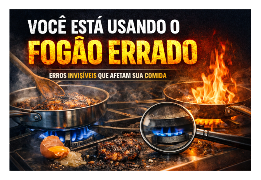  Você está usando o fogão errado: erros invisíveis que afetam sua comida